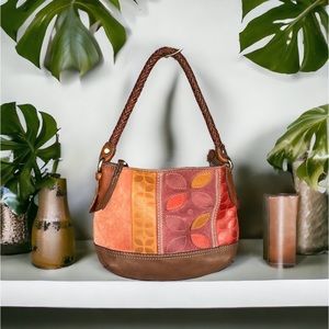 Fossil leather handbag 👜